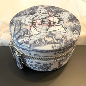 Dior Jewelry Case Novelty  Exclusive World Map Design